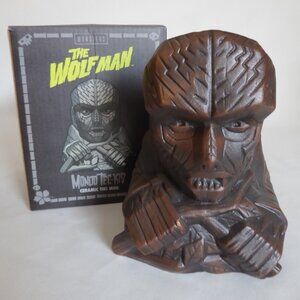 NEW WOLFMAN WEREWOLF 1st ED MONDO TEE-KIS UNIVERSAL STUDIOS MONSTER CERAMIC TIKI